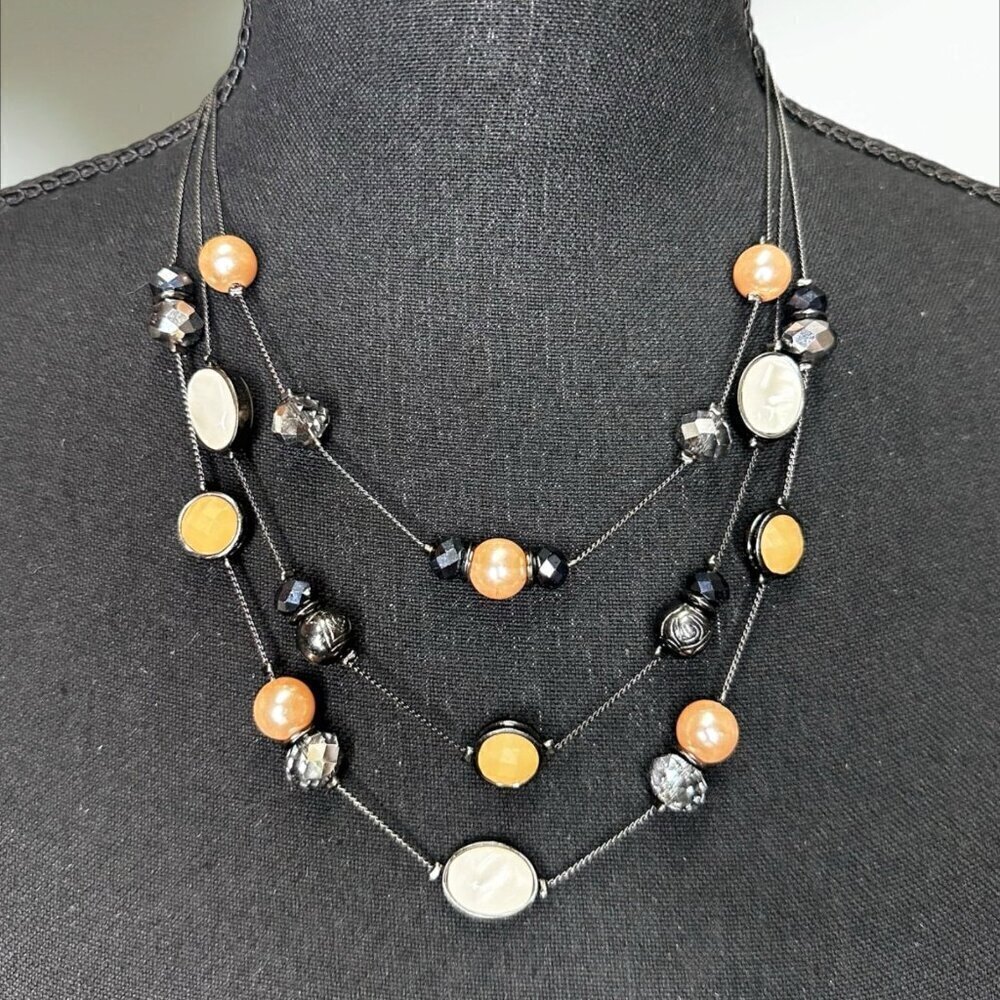 New York & Co. 3 tier Necklace